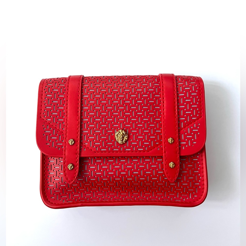 Anne Klein Red Crossbody Purse